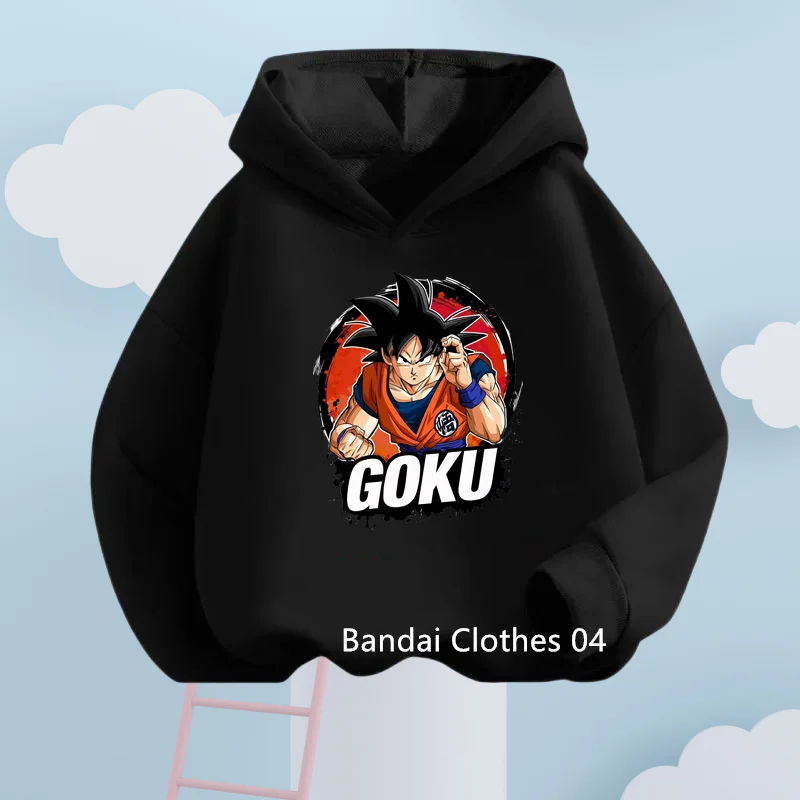 Boys Girls Clothes Dragonball Goku Hoodie Set Kids 2pcs Spring Autumn Toddler Girls Cartoon Hooded +pants Tracksuit Clothing