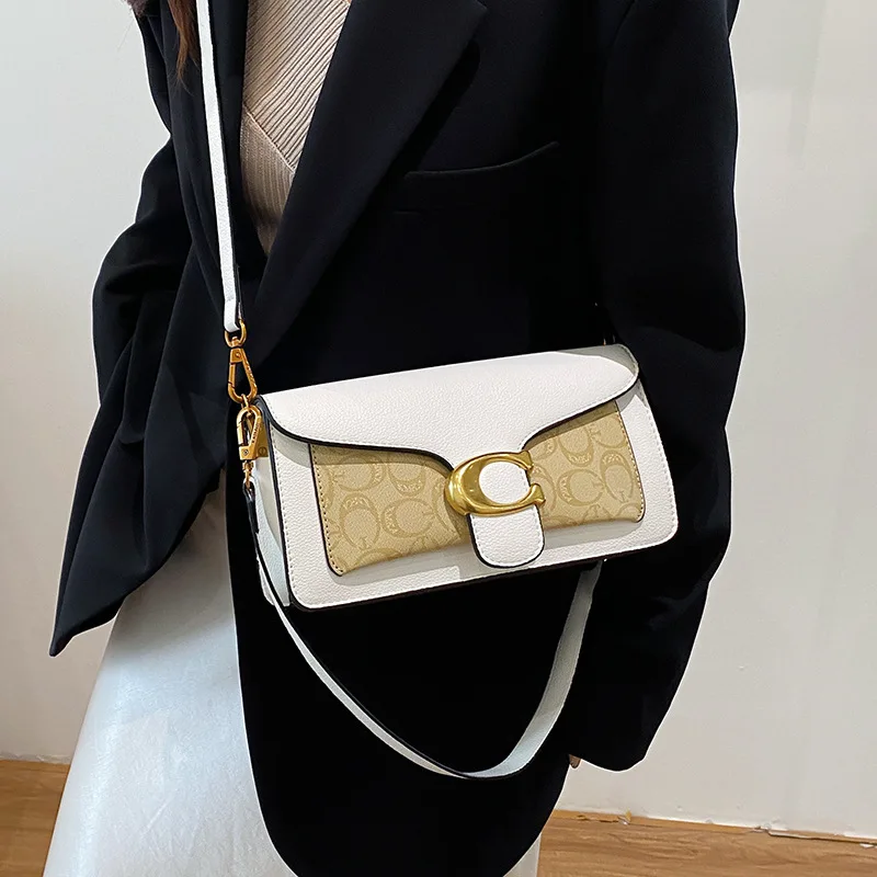 

2025 Новая модная женская сумка подмышки, многосторонняя сумка через плечо, винтажная сумка через плечо для ежедневных поездок на работу ​ Сумки-тоут для женщин