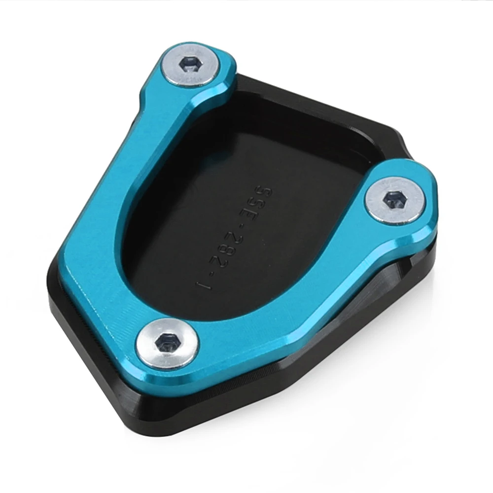 ل CFMOTO 675NK 675 NK 675 SR SS SR-R 675 2024-2025 دراجة نارية مسنده القدم الجانب حامل تمديد المكبر دعم لوحة الوسادة #4