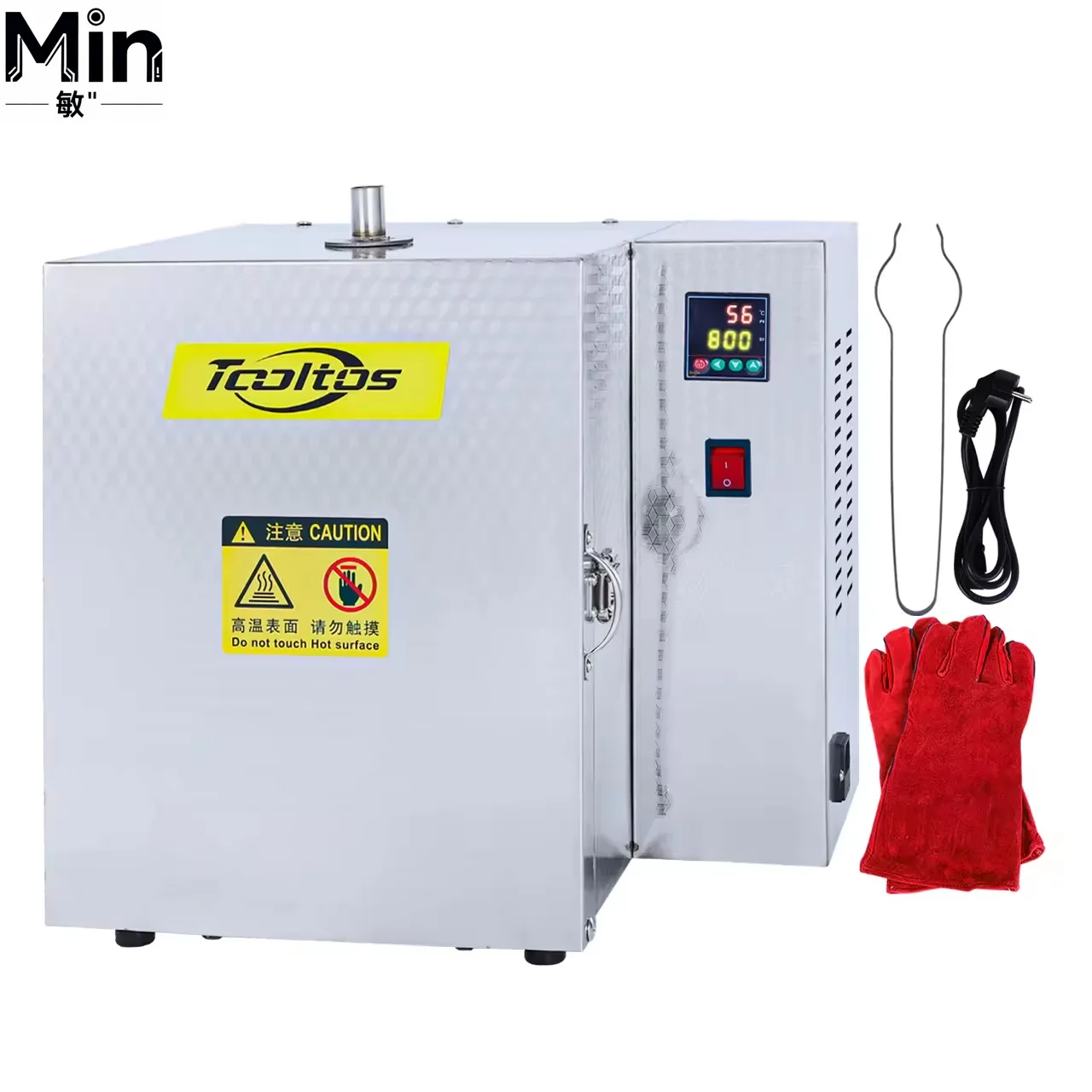 900 Degree Digital Display Gypsum Mold Segmented Wax Oven Stainless Steel Lost Wax Burnout Oven For Jewelry