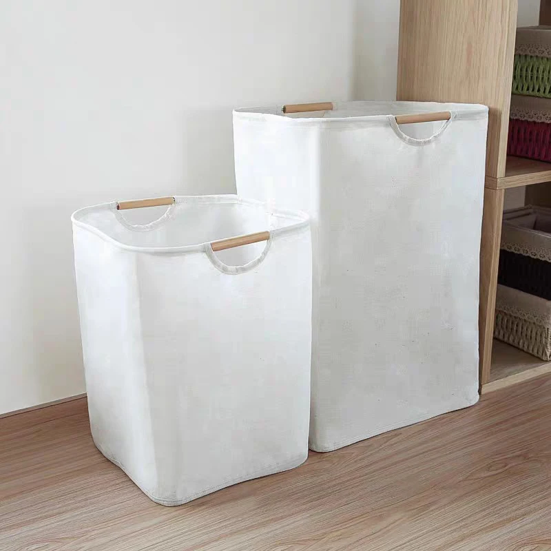 Large Capacity Laundry Storage Dirty Clothes Storage Basket with Handle Hamper Collapsible Laundry Basket Bathroom Accessories