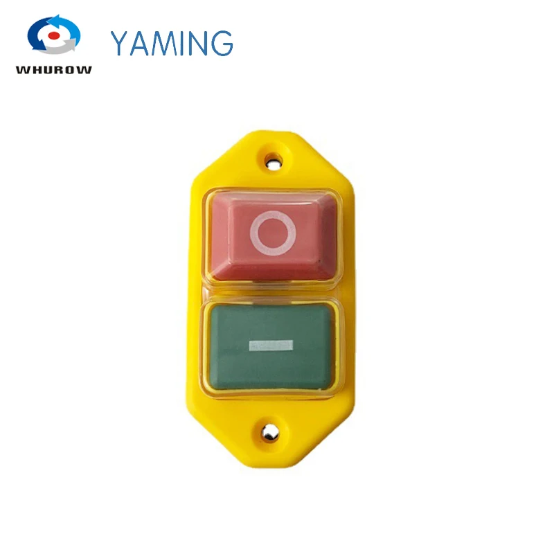 Electromagnetic Switch Waterproof IP55 On Off Red Green Button 4/5 Pin 110/220V Power Cut And Under Voltage Protection YCZ3-A