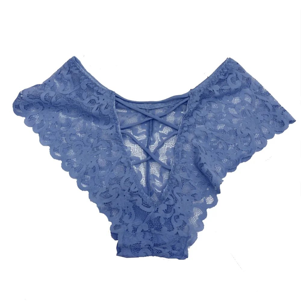 Promoción, bragas de encaje de 55-110KG para hombre, tangas caladas en la espalda de cintura baja, ropa interior para mujer, calzoncillos recortados sin costuras