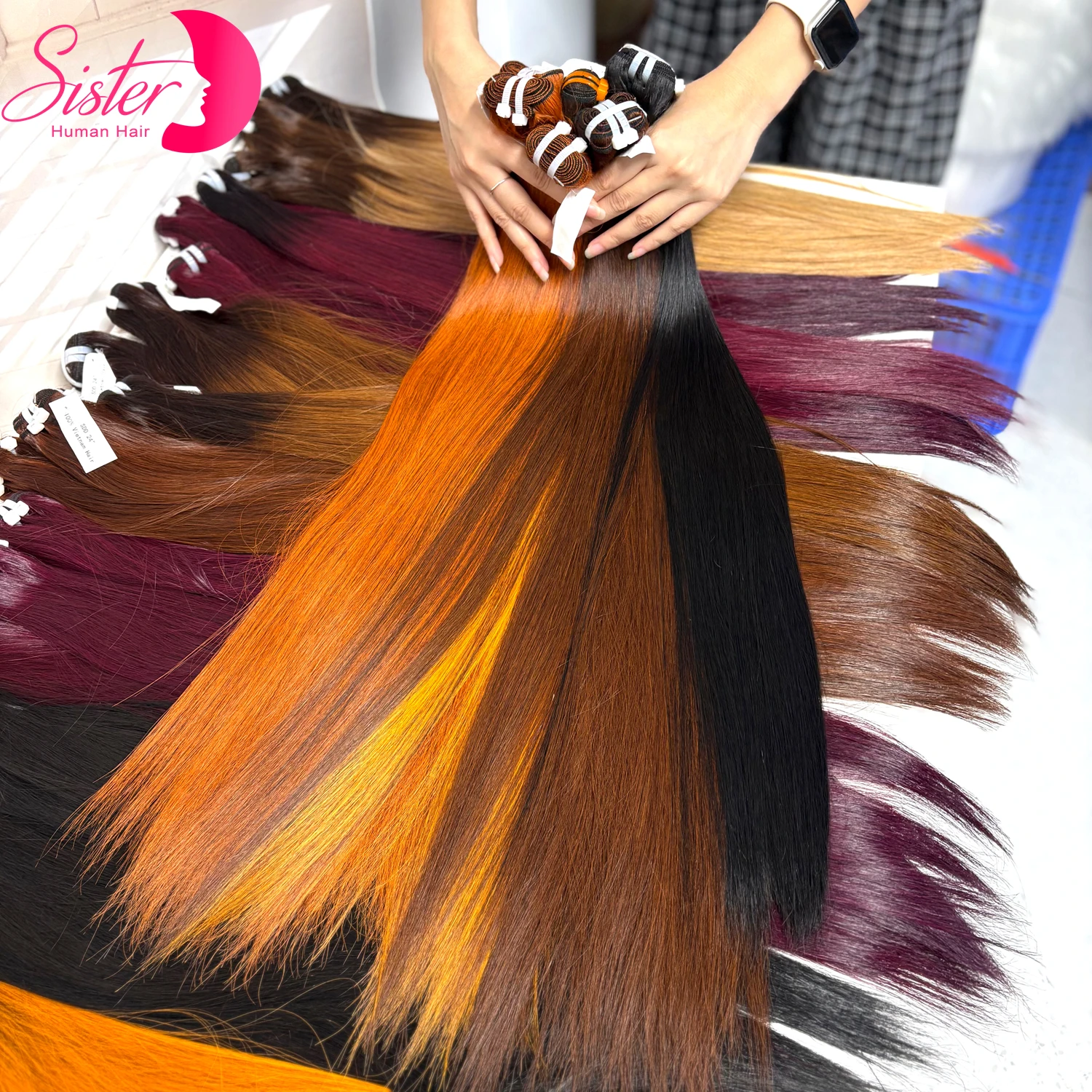 fasci-di-capelli-umani-vietnamiti-grezzi-16a-da-8-30-pollici-colorati-lisci-come-un-osso-100-capelli-umani-offerta-per-tessiture-extension-cucite-a-trama