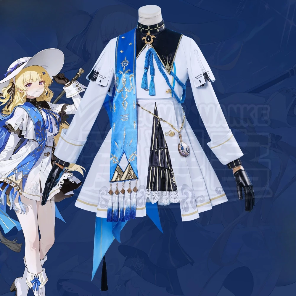 

Wuthering Waves Phoebe Cosplay Costume Uniform Full Set Game Anime Role Play Outfits for Women Halloween Christmas Fancy Party
