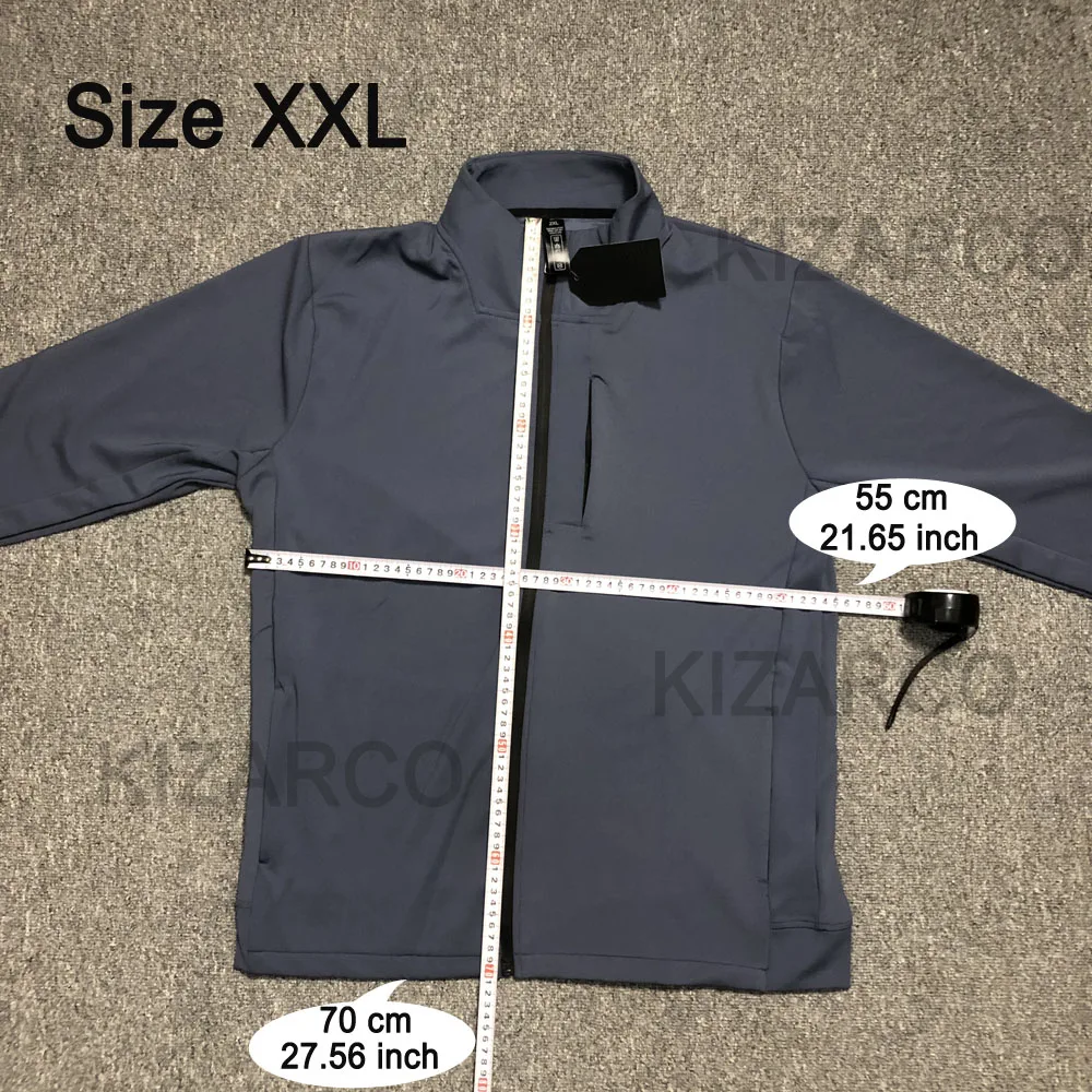 Gym Fitness Sports Jacket Tops Mens Running Long Sleeve Muscle Training Outdoor Cycling Training Clothes Workout Top yoga