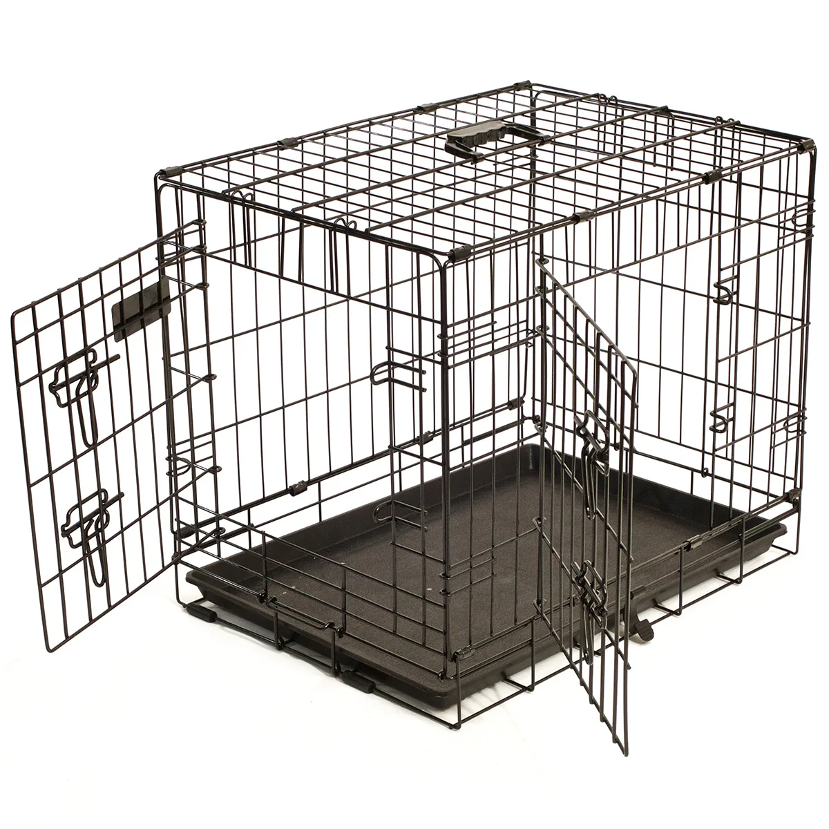 

Modern Metal Dog Crate Foldable Collapsible Outdoor Pet Cage