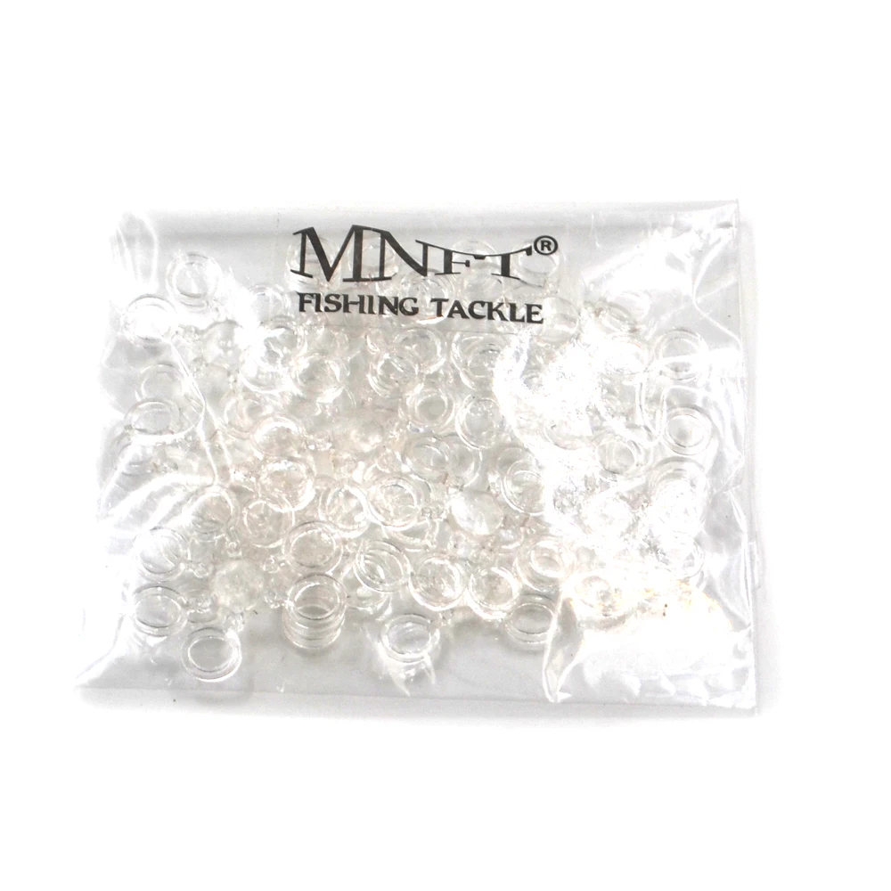 MNFT 72Pcs Baits Elastic Bands Boilie Pellet Rubber Rings For Bait Carp Fishing Transparent Baitbands Stretcher Size 3mm 5mm 8mm