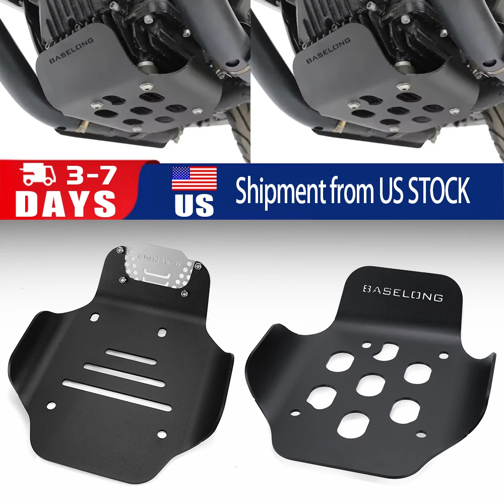 

For Moto Guzzi V7 V9 2020 2021 2022 2023 2024 Engine Skid Plate Cover Guard V7 Stone / Milano / Carbon /Rough V9 Bobber / Roamer