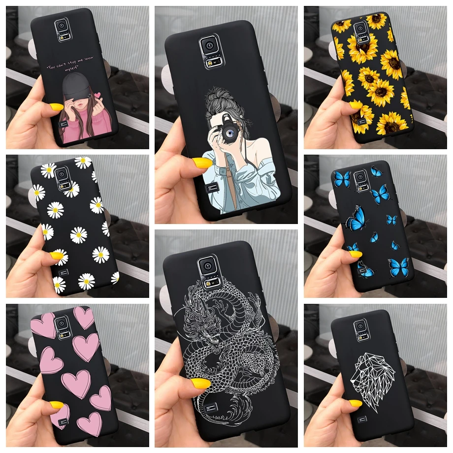 Funda trasera de silicona TPU suave para Samsung Galaxy S5, carcasa trasera para Samsung Galaxy S5 Neo, Samsung S 5 5S S5