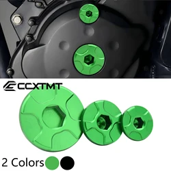 Motorcycle Crankcase Engine Timing Cover Cap Plug For Kawasaki KX250F KX450F 2009-2018 KLX450R 2008-2015 KX250 KX450 2019-2020