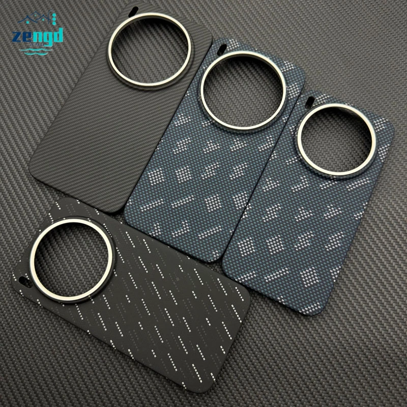 

Для vivo X300/X300 Pro — ультратонкий чехол для телефона из кевларового арамидного волокна, защитный чехол от падения