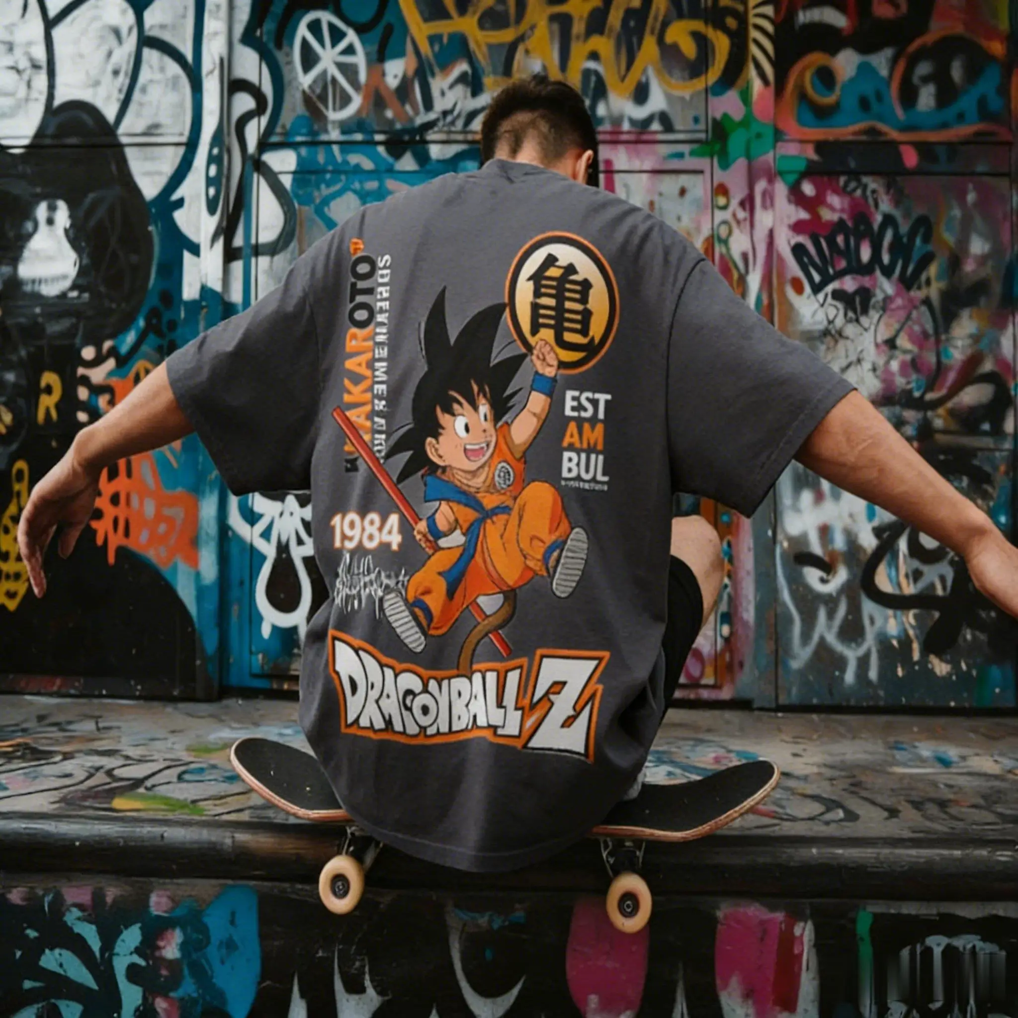 Dragon Ball Goku Anime T-shirt Mannen Vrouwen 2026 Zomer Oversized Casual Korte Mouw Tops Streetwear Grafische Tee Cartoon Print Y2k