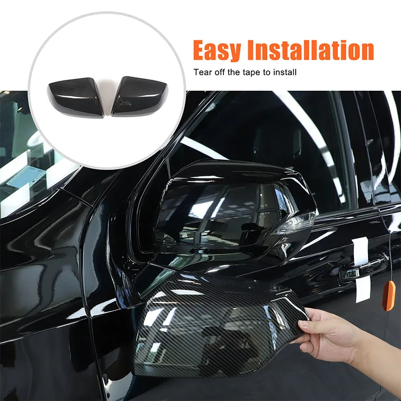 

For Cadillac Escalade 2021-2025 ABS Side Rear View Mirror Cap Cover Car Exterior Modification Accessories
