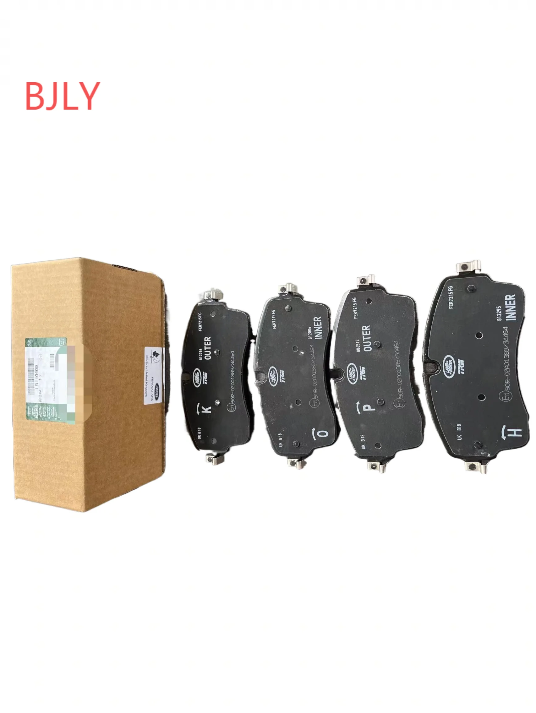 Applicable to range rover administration Range Rover Sport discovery 5 front brake pads LR091308/LR110409 LR162044