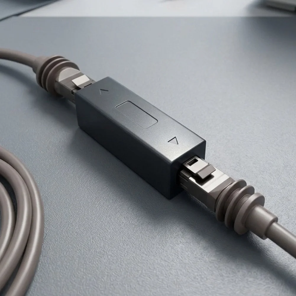 Waterproof For RJ45 Coupler for GEN3 Network Cables Meeting IP68 Standards for Prolonged Submersion and Particle Exclusion