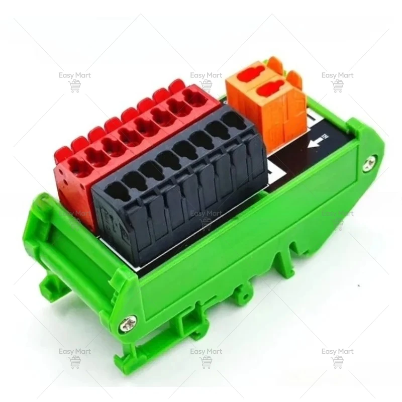 Positive and Negative Common Terminal AC and DC Division Adapter Terminal Block