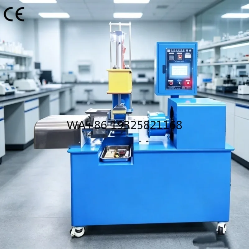 Laboratory Scale Electric Heated Water Cooled Open Close Type Internal Mixer Rubber Mastication Tester Compounding Test Machine