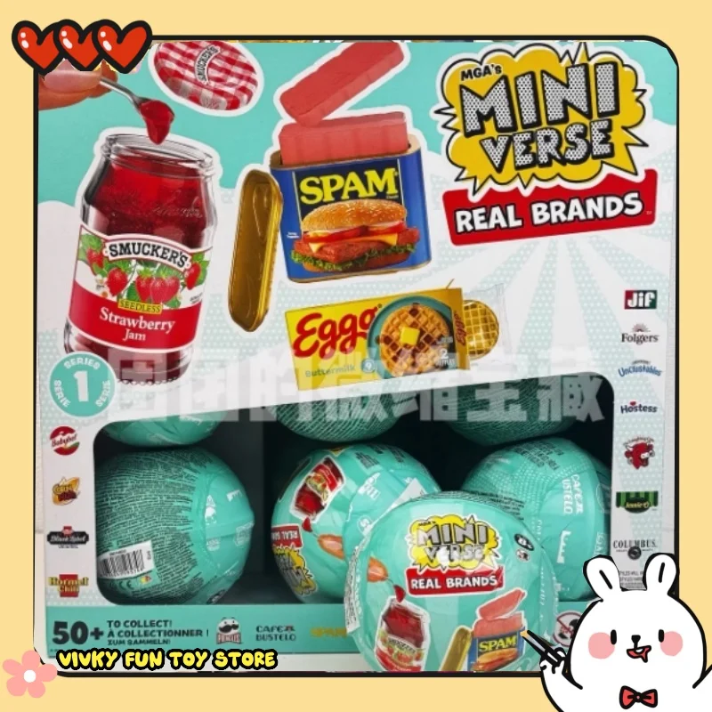 

Miniverse Real Brands Mini Supermarket Ball Diy Mini Toy Ornaments Blind Box Surprise Gift New Style In Stock