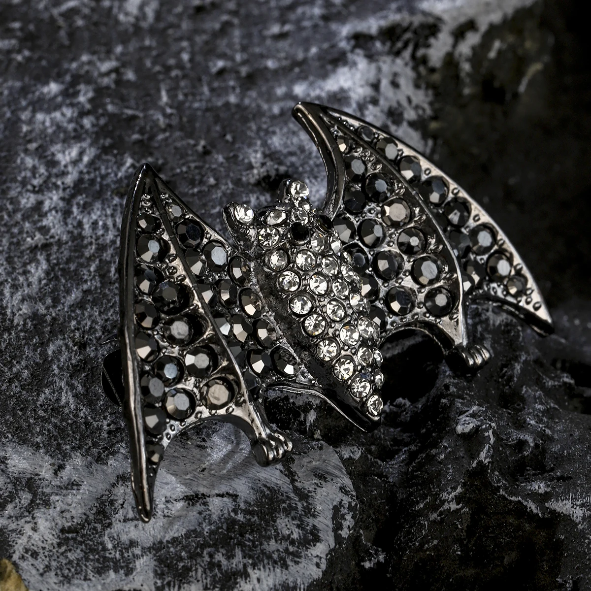 Halloween Black Collection Spinnen Fledermäuse Klassische Haarspange Tanzparty Kopfbedeckung Lustige Streichschädel Haarnadeln Haarschmuck – Detail 6