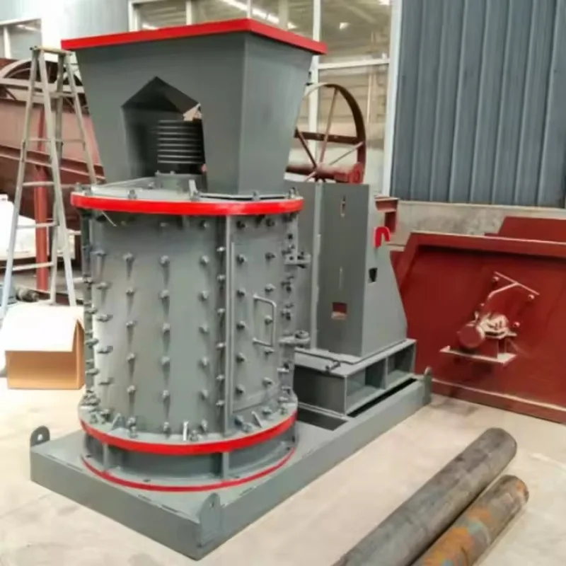 Vertical Shaft Compound Crusher High Output Hammer Crusher with  D iesel Engine Motor Stone Crusher