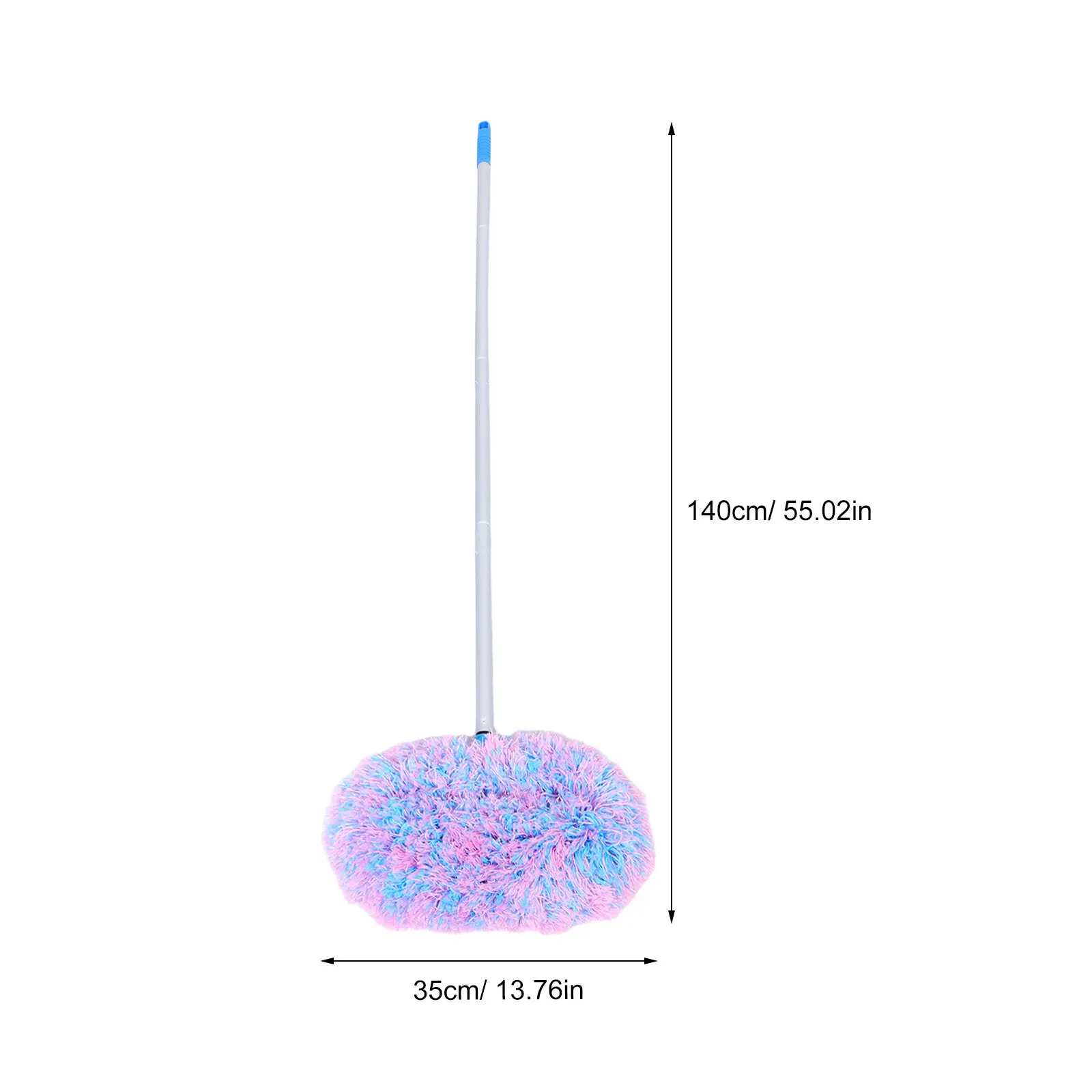 Detachable Ceiling Fan Cleaner Duster Circular Soft Brush for High Ceilings Light Fixtures Fan Blades Walls Furniture Reusable - view 4