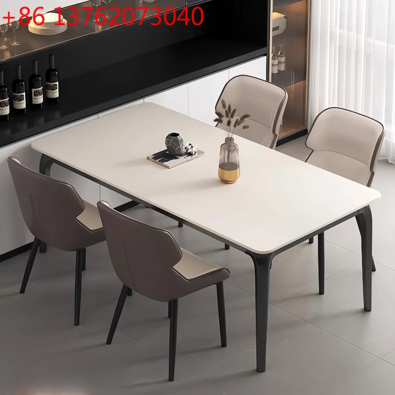 Mesas de Comedor Japonesas Italianas de Madera Negra, Mesas de Comedor de Lujo Modernas, Mesas de Restaurante de Madera, Muebles para el Hogar