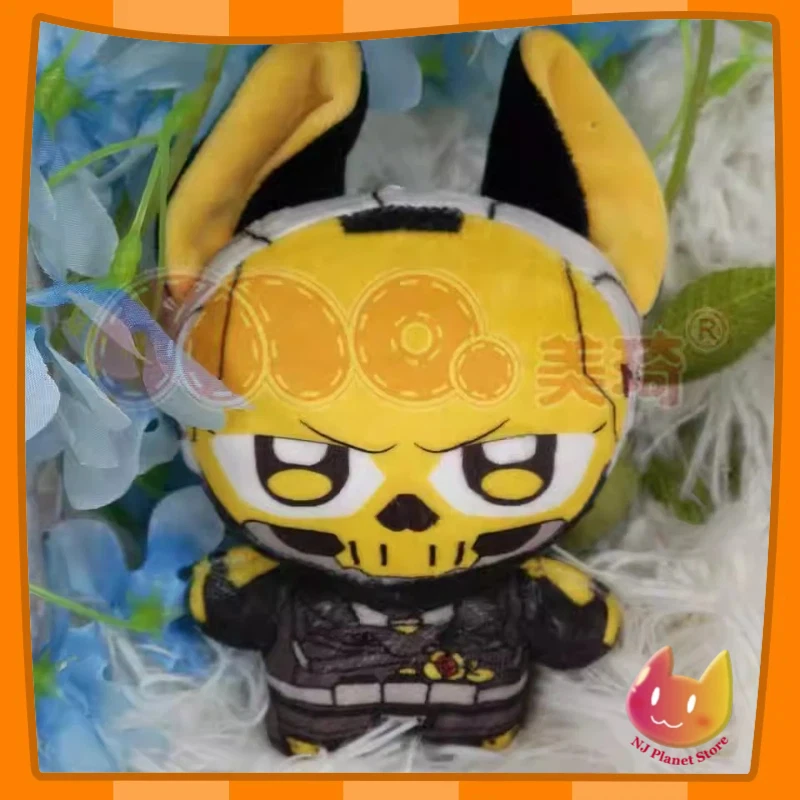13cm Anime Game Attributes Kai Silva Kawaii Cosplay Soft Cotton Doll NuNu Body Cartoon Mini Toy Figures Fans Collection Gifts