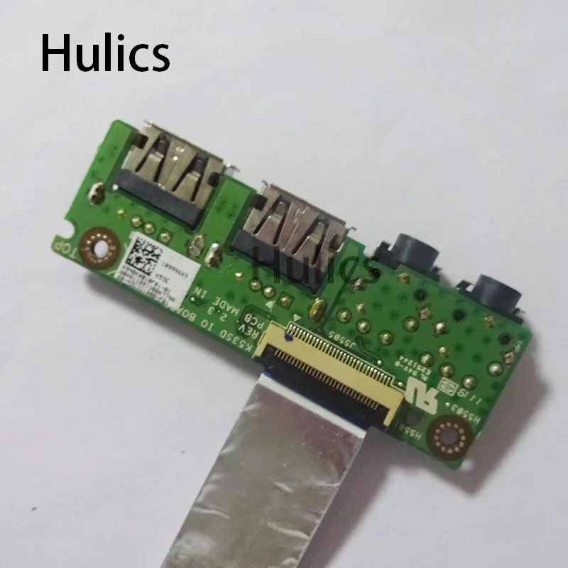 Hulics Used USB AUDIO JACK BOARD For ASUS K53 K53E K53SV K53SD A53S X53S K53S P53S IO