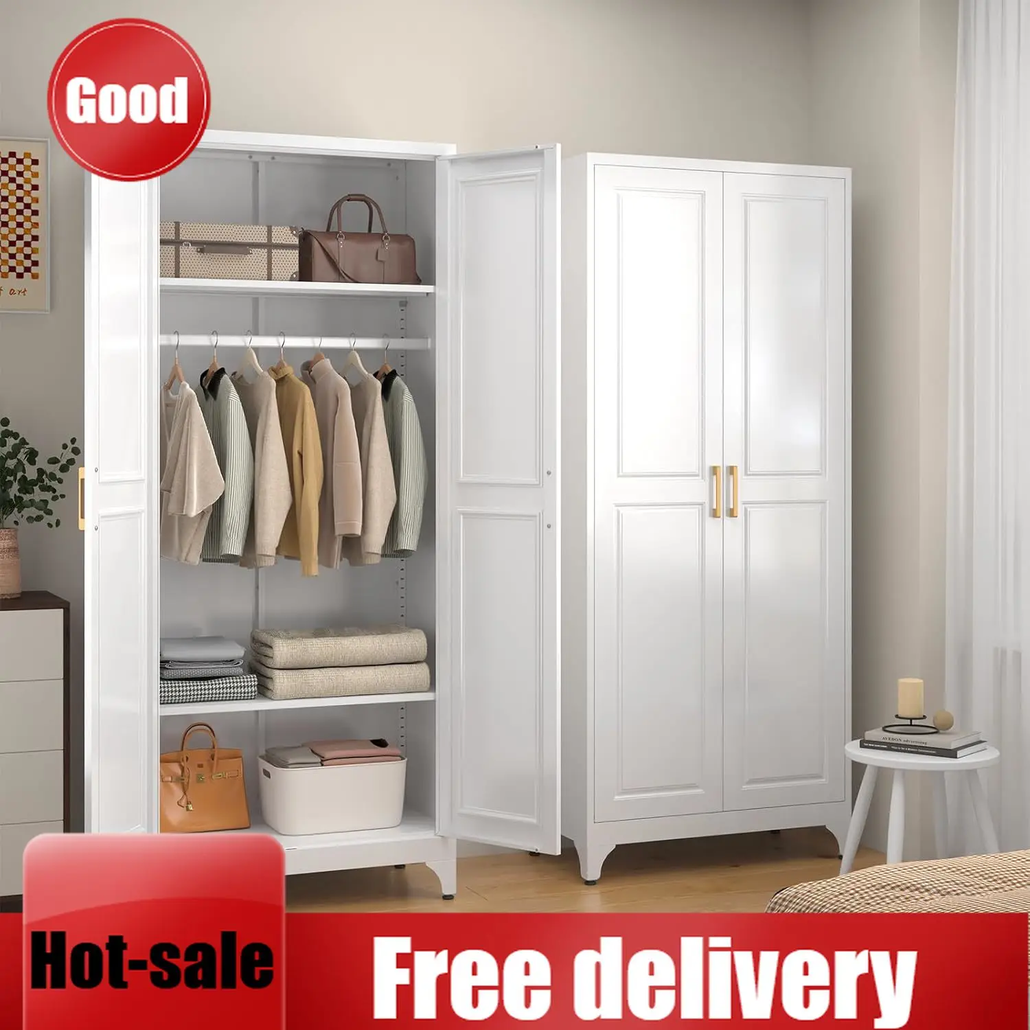 Metal Wardrobe Cabi…