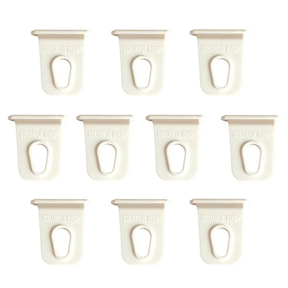 Gancho para toldo de Material duradero con agujeros, diseño plegable, gancho para toldo de acampada, canales adecuados, gancho para ropa, tienda colgante