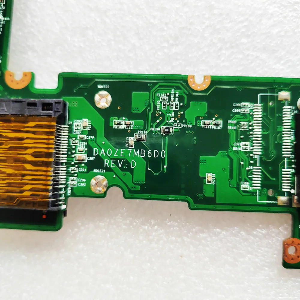 Imagem -03 - Placa-mãe do Portátil para Acer Aspire One Da0ze7mb6d0 Da0ze7mb6d0 D270 Ze7 Atom N2600 16 Ghz Mb.sga06.002 Testado