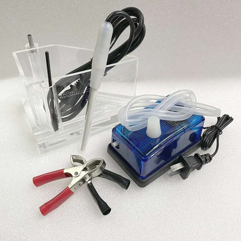 testing-equipment-air-agitated-267ml-plating-cell-hull-1pc-new-hall-groove