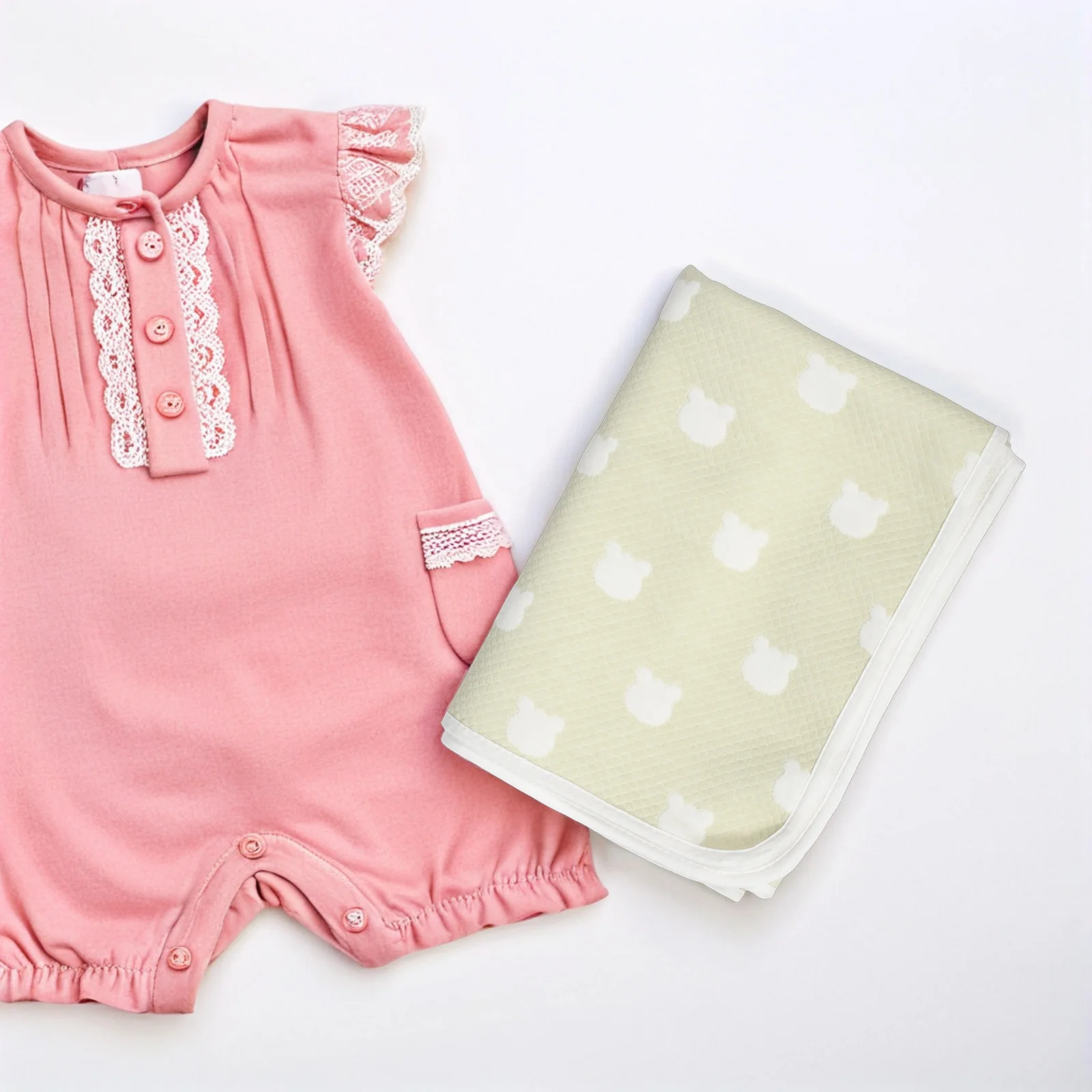 ベビー防水ベッドパッド 洗える 再利用可能 おむつ替えマット 大きめサイズ コットンおむつパッド 赤ちゃん 幼児用