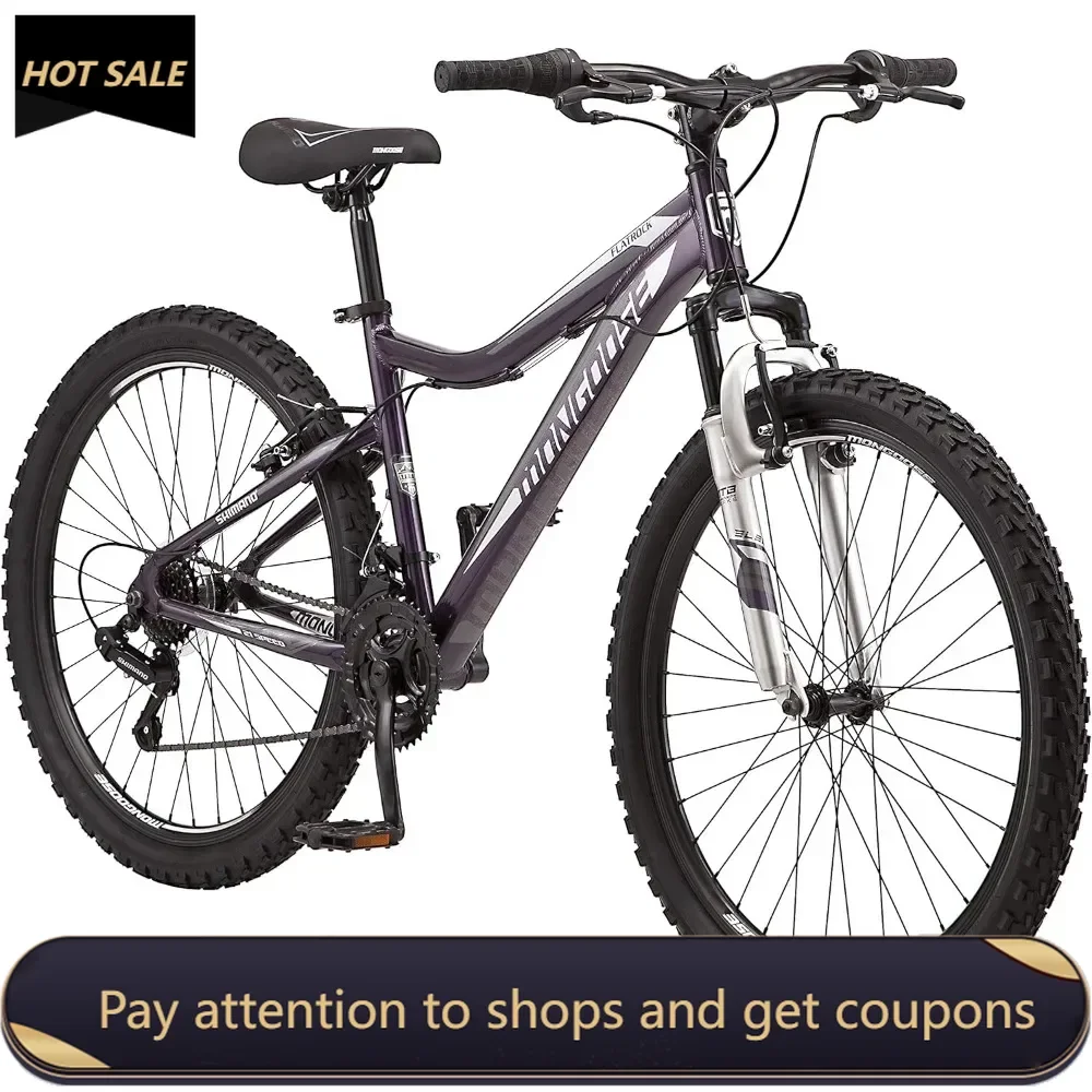 

21-Speed Hardtail Mountain Bike, 24 to 29-Inch Wheels , Front Suspension, 14.5 to 18-Inch Aluminum Frame Options Freight free