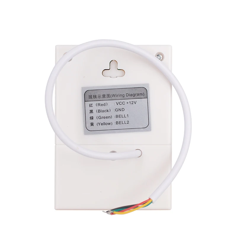 Timbre electrónico con cable DingDong, batería seca o conectar a 12V, sistema de Control de acceso de cerradura electrónica de dos tipos para oficina y hogar