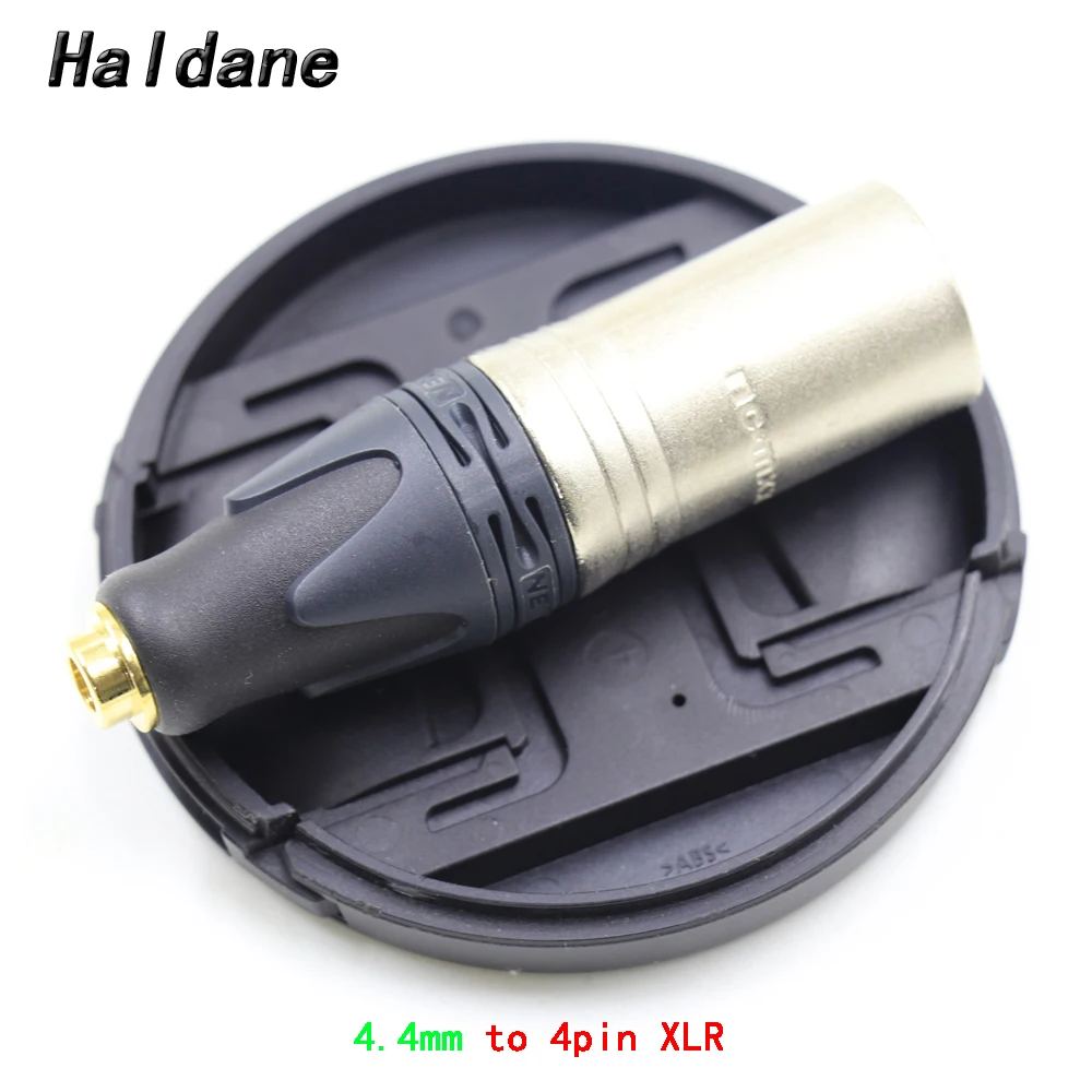 

Haldane HIFI NEUTRIK 4.4mm/2.5mm TRRS Balanced Female to 4pin Balanced XLR Male Converter Adapter