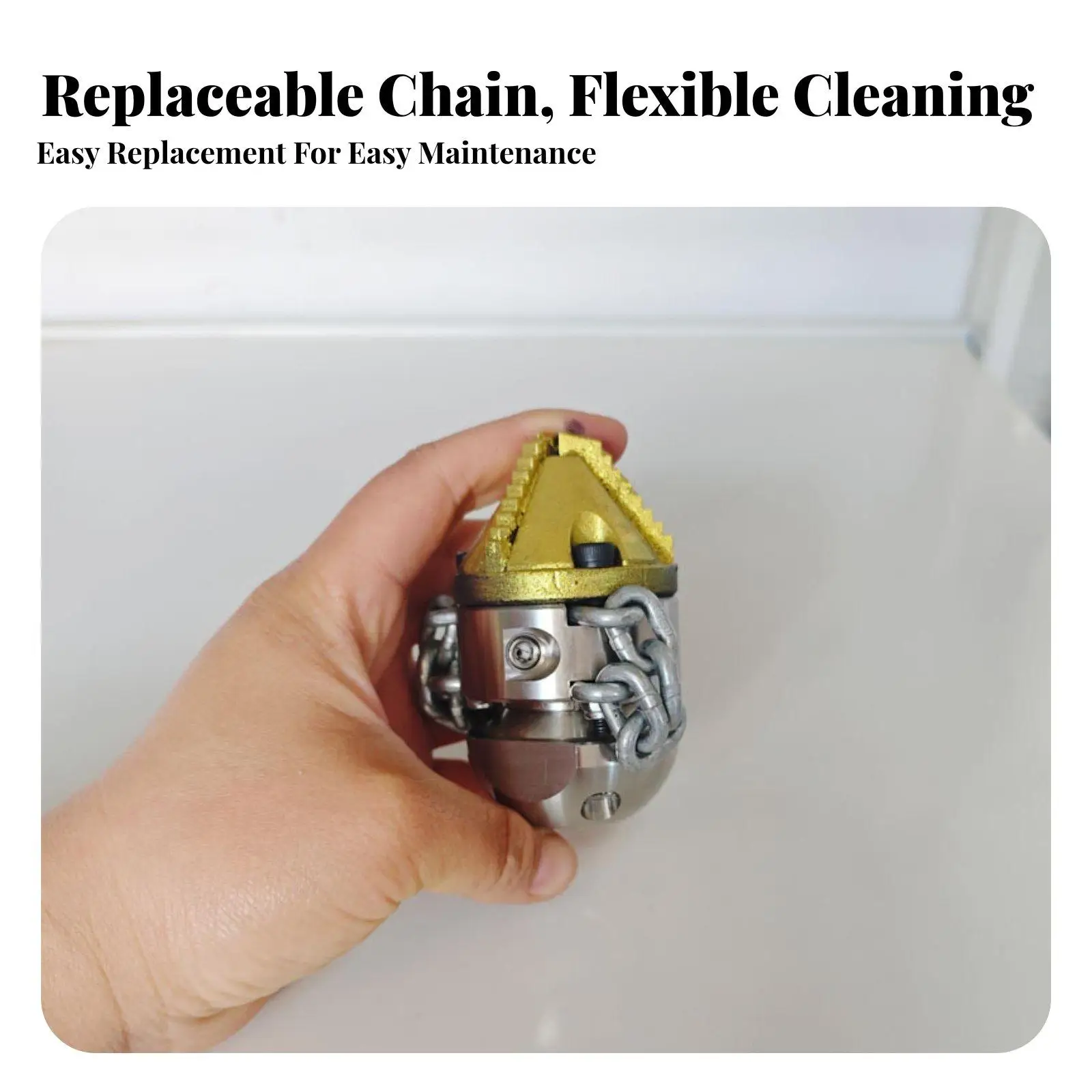 Alloy Industrial Nozzle High Pressure Hose Jetting Head for Professional Pipeline Cleaning and Vegetation Cutting