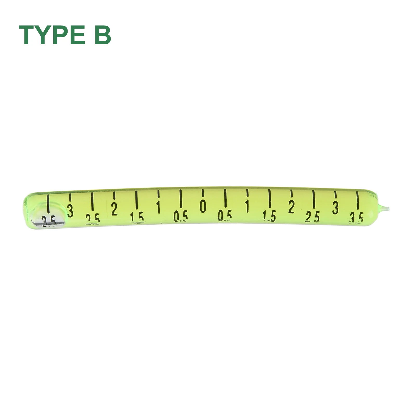 Outer Arc Glass Level Bubble Glass Tube High Accuracy Precise Leveling 180degree Bubble Level Measuring Layout Tools Part