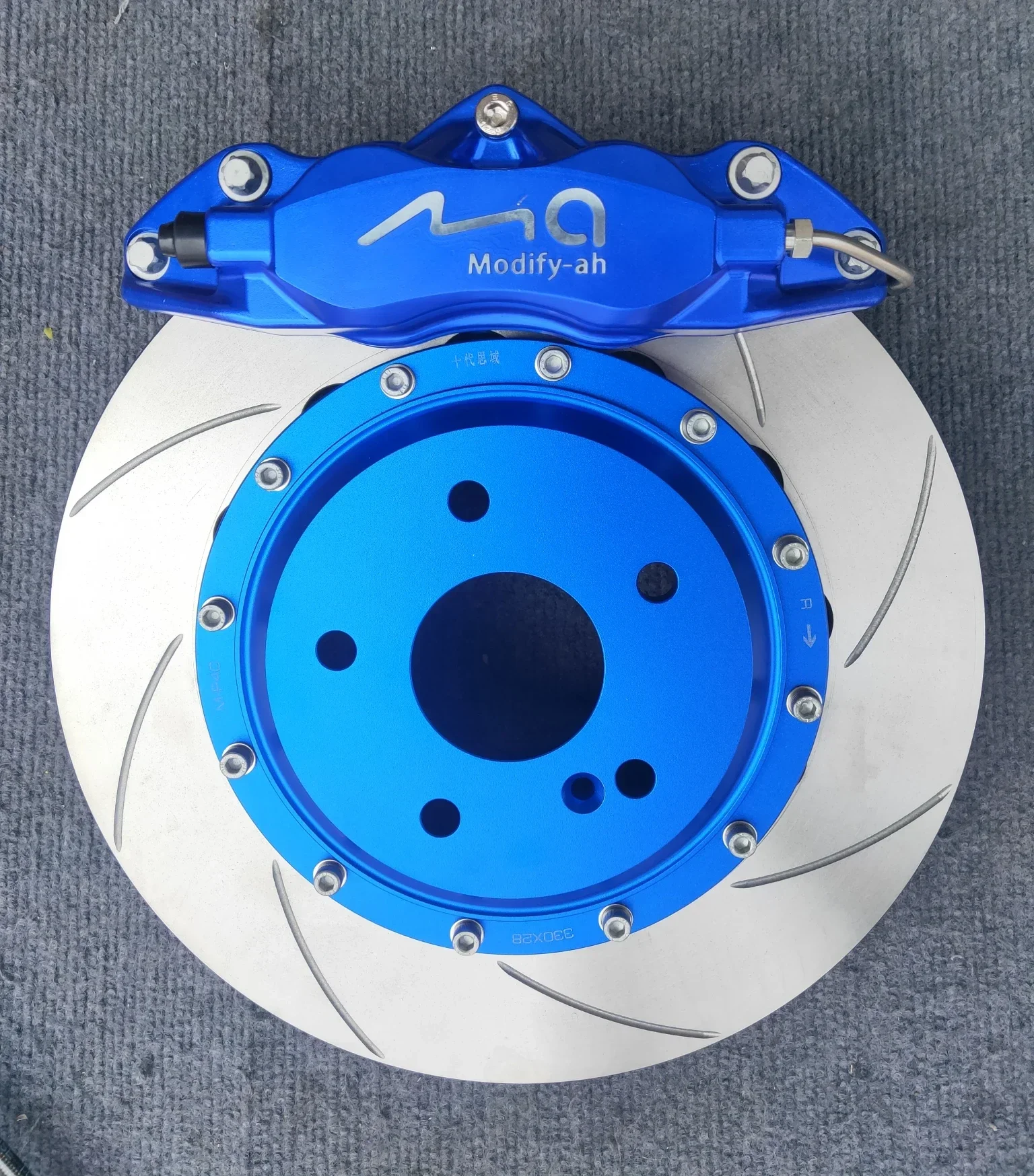

EDDYSTAR factory sale ceramic brake pads colorful 4 pot brakes caliper disc pads car brakes system for honda civic 10