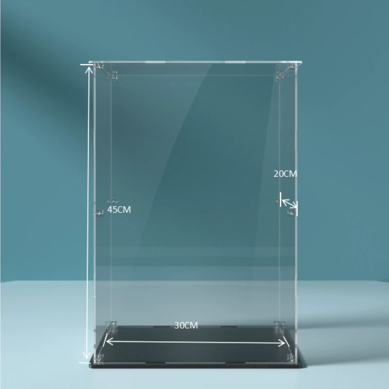2026 New Suitable For Lego 10323 Game Console Building Dust Cover - Acrylic Transparent Building Storage Box 30×20×45cm