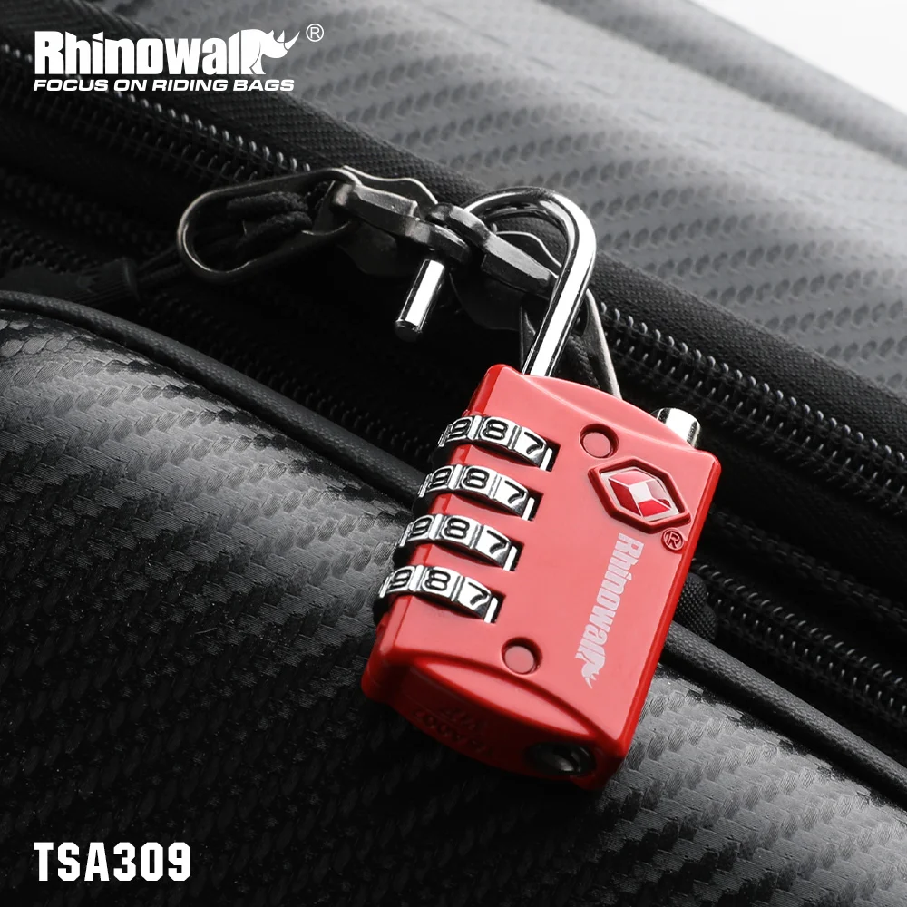 Rhinowalk TSA-Custom Combination Lock Suitable For Rhinowalk MJX2004 Mechanic Saddle Bag Anti-Theft Accessories