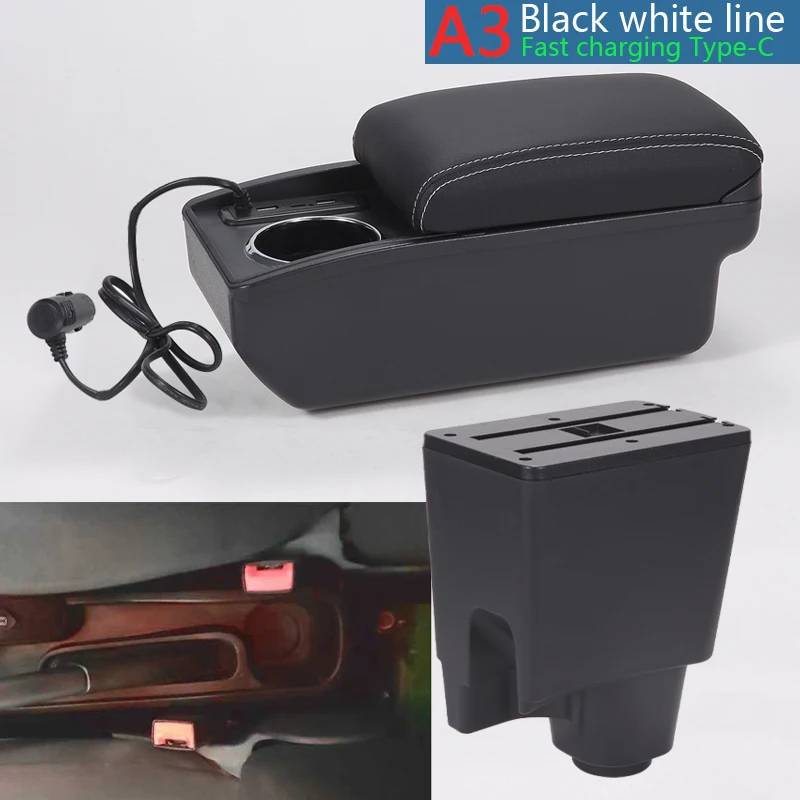 Voor Fiat Fiorino Armsteun Box Voor FIAT FIORINO Auto Armsteun Auto Opbergdoos Gewijd Retrofit onderdelen Interieur Auto Accessorie 2015