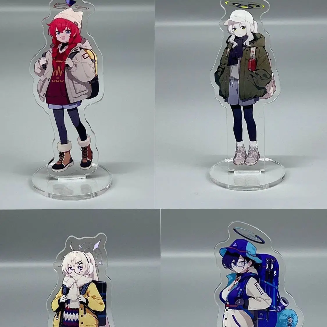 Otose Kotama Konuri Maki Acrylic Stand Ornaments Cosplay Blue Archive Anime Figure Cartoon Model Christmas Gifts Girls