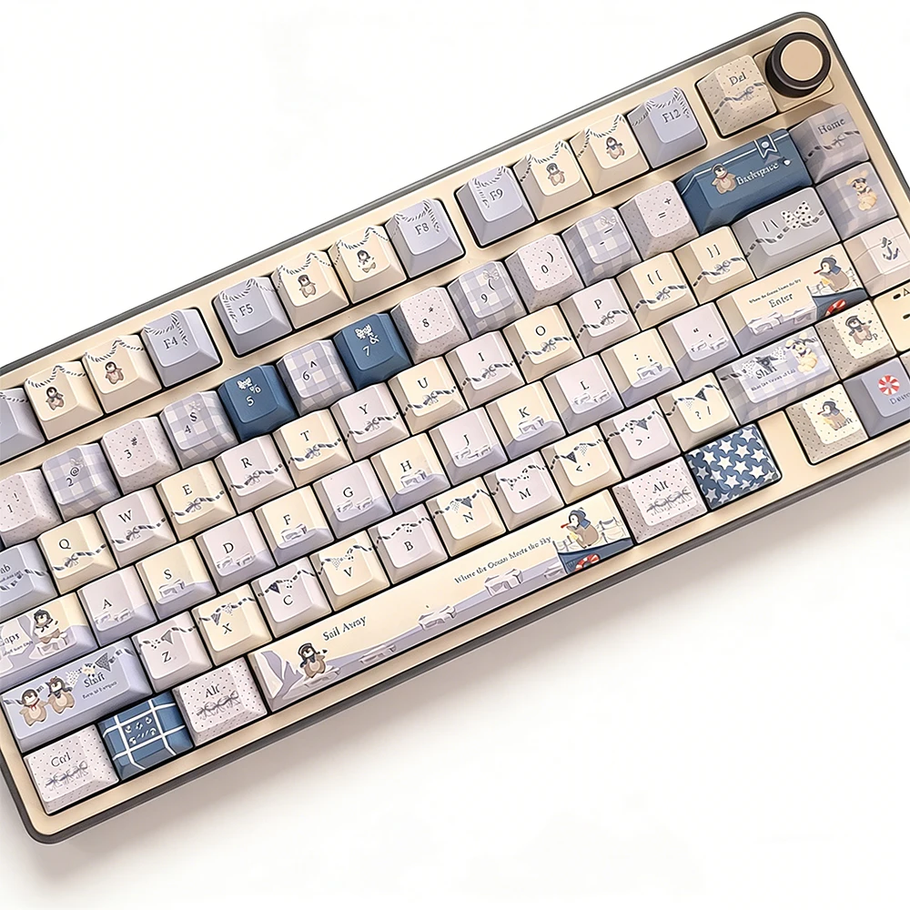 Nieuwe PBT-toetsenbordtoetsen 120 toetsen, Cherry Profile 5-zijdige dye-sublimatie anti-olie geschikt voor 61-108 mechanische toetsenborden