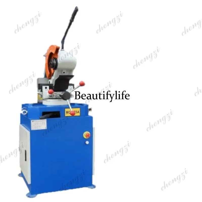 81 Cutting machine 45 degree angle fully semi-automatic pipe manual steel pipe cutting machine circular saw water cutting machin