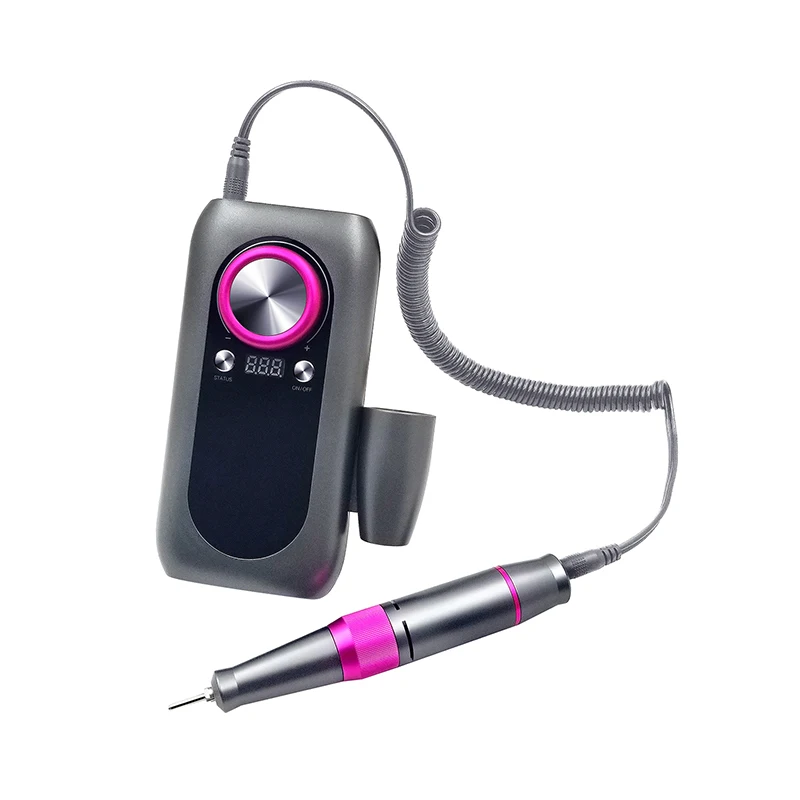

High speed professional electric For nail drill rechargeable 30000 rpm rechargeable nail drill set