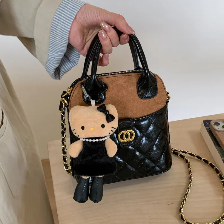 

2025 Quilted Chain Phone Crossbody Bag for Women, Elegant Shoulder Handbag Luxury Vintage Clutch Purse