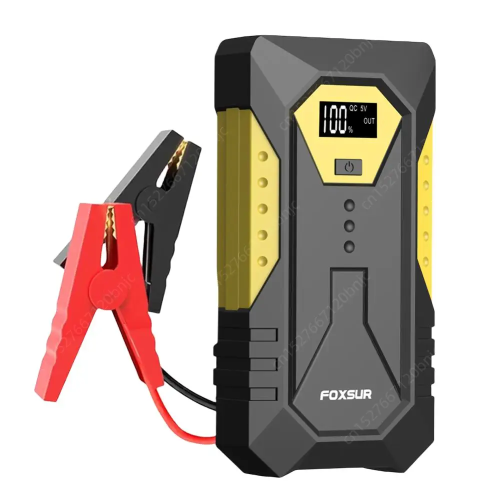 Car Jump Starter 26800mAh Automotive Battery Charger Digital Display Emergency Battery Booster with LED Light 800A Car Starter