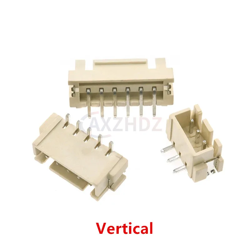 50PCS JST 2P 3P 4P 5P 6P 7P 8P 9P 10Pin XH2.54MM Male Female Connector Vertical Type Horizontal Header Terminal
